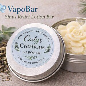 Lotion Bar - VapoBar - Eucalyptus and Mint